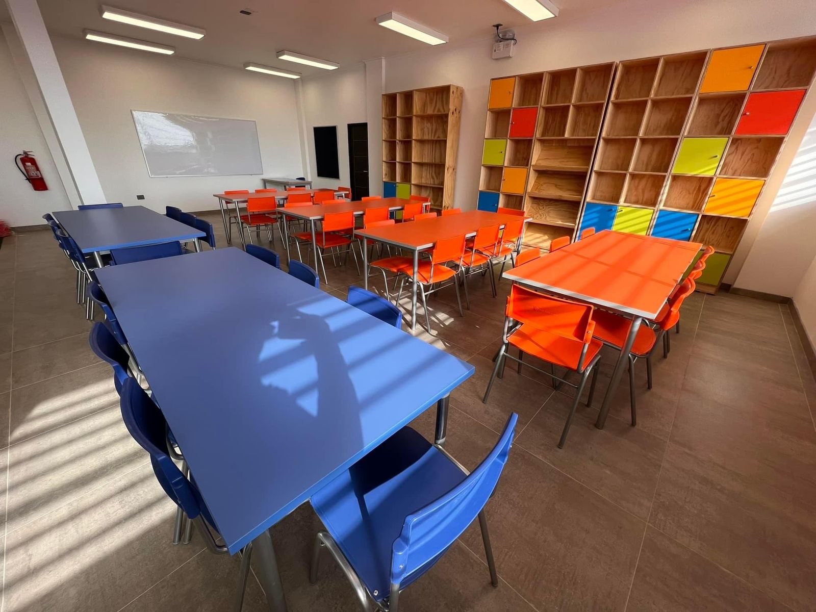 Salas de clases Colegio Altamira Parral